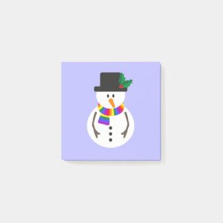 LGBT+ Pride Snögubbe Post-it-anteckningar Post-it Block