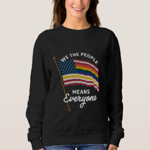 LGBT Prideparad Vi Folket Betyder Alla T Shirt