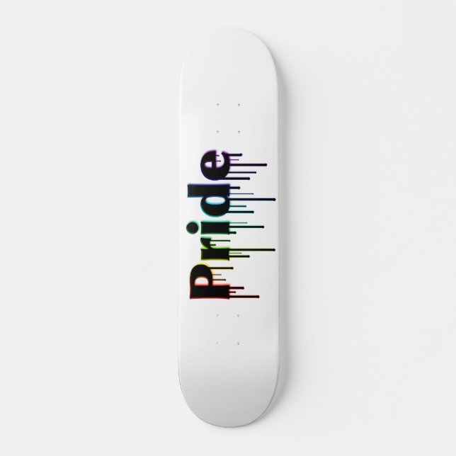 LGBT+ PrideSkateboard Mini Skateboard Bräda 18,5 Cm (Framsida)