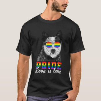 LGBT-Pridet Kärlek är Kärlek australiska nötkreatu T Shirt