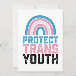 LGBT-Pridet Skydda transgena ungdomar Inbjudningar