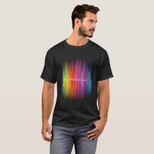 Lgbt prideT-tröja - regnbågen pulserar Tee Shirt