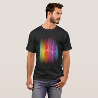 Lgbt prideT-tröja - regnbågen pulserar Tee Shirt