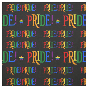 LGBT-pridetext undertecknar Tyg