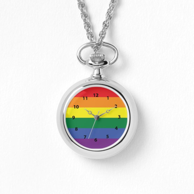 LGBT-Pridets bevakning (tal) Armbandsur (Framsida)