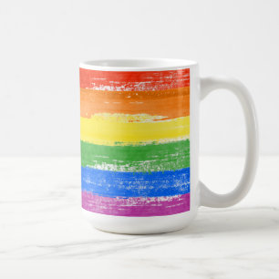 LGBT-Pridets färg Kaffemugg