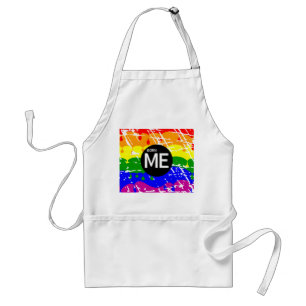 LGBT-Pridets Flagga - direktfärg, född mig Förkläde