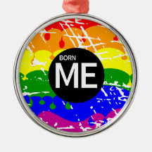 LGBT-Pridets Flagga - direktfärg, född mig