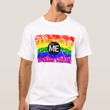 LGBT-Pridets Flagga - direktfärg, född mig