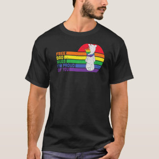 Lgbt Queer Pride Social Movement Free Pappa Hugs T Shirt