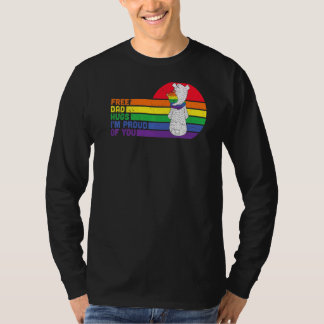Lgbt Queer Pride Social Movement Free Pappa Hugs T Shirt