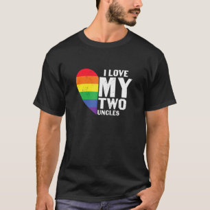 Lgbt Queer Pride Social Movement Kärlek My Two far T Shirt