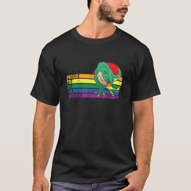 Lgbt Queer Pride Social Movement stolt över att va T Shirt (Framsida)