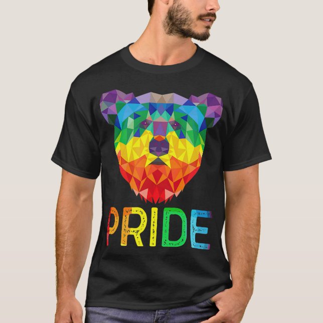 LGBT Rainbow Flagga Gay pride T Shirt (Framsida)