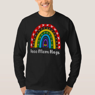 Lgbt Rainbow Heart Free Mamma Hugs T Shirt