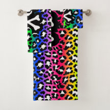 LGBT Rainbow Jolly Roger Leopard Skriv ut