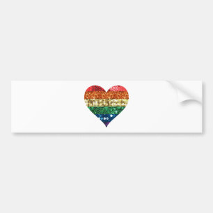 lgbt-regnbåge bildekal