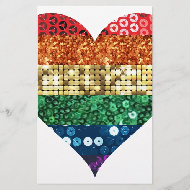 lgbt-regnbåge brevpapper (Framsida)
