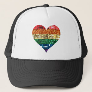 lgbt-regnbåge keps