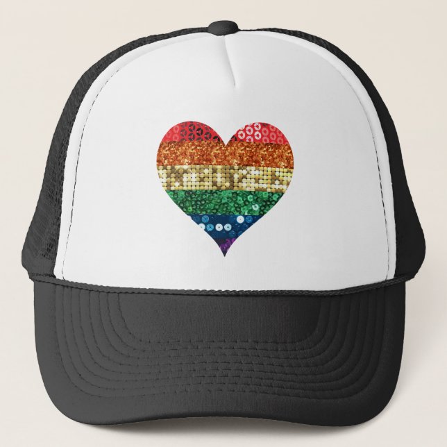 lgbt-regnbåge keps (Framsida)