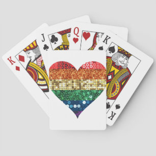 lgbt-regnbåge kortlek