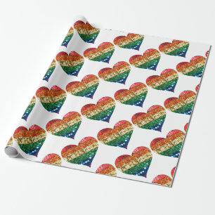 lgbt-regnbåge presentpapper