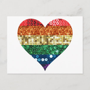 lgbt-regnbåge vykort