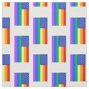 LGBT-regnbågeamerikanska flaggan Tyg