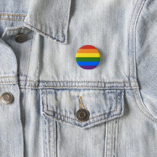 LGBT+ Regnbågepride klämmer fast Knapp