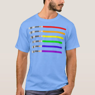 LGBT Saber Sword Pride Movie Series T  Shirt