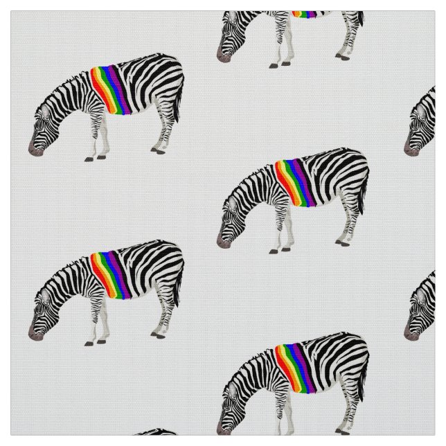 LGBT-sebra Tyg (Provkarta)