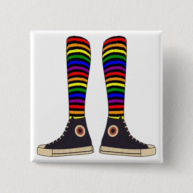 LGBT-sockor Knapp (Framsida)