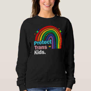 Lgbt-stöd för att skydda Trans Kid-Pridet Lgbt Rai T Shirt