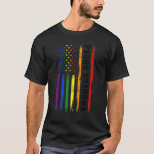 Lgbt-stöd Proud Grandma Lgbt Flagga Grandma Lgbt T Shirt