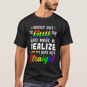 LGBT-stöd till Guy Gay-Lesbisken T Shirt