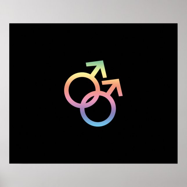LGBT-symbol Poster (Framsidan)