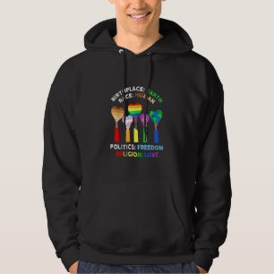Lgbt Tävling Human Birthplace Earth Religion Kärle Hoodie