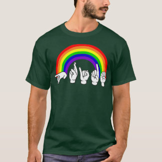 LGBT-teckenspråk T Shirt