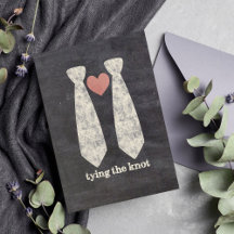 LGBT Tying the Knot Faux Krittavla Gay Bröllop