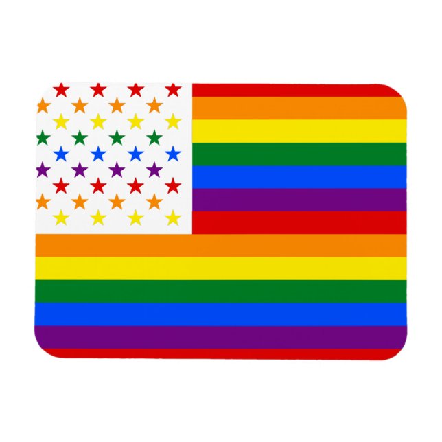 LGBT USA MAGNET (Horisontell)