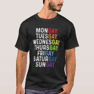 LGBT-utslaget i Pridet i veckan T Shirt