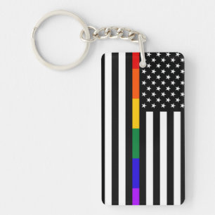 LGBTQ American Flagga