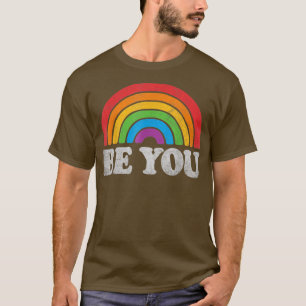 Lgbtq be dig Gay pride Lgbt Ally Rainbow Flagga Re T Shirt