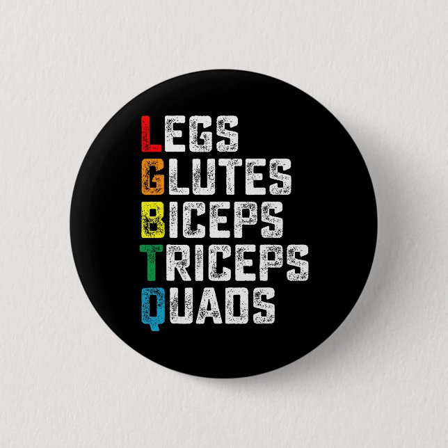 Lgbtq Ben Glutes Biceps Triceps Quads Funny Gym G Knapp (Framsida)