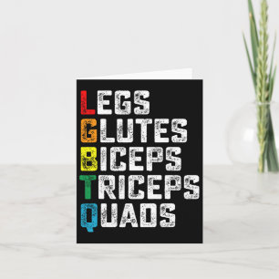Lgbtq Ben Glutes Biceps Triceps Quads Funny Gym G Kort