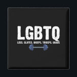 LGBTQ Ben Glutes Biceps Triceps Quads Gym Älskare Magnet<br><div class="desc">LGBTQ Ben Glutes Biceps Triceps Quads Gym Älskare</div>