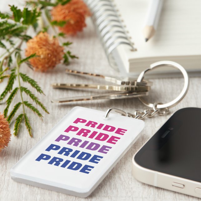 LGBTQ Bisexuell Pride Anpassningsbar Upprepad Text (Högra Framsidan)
