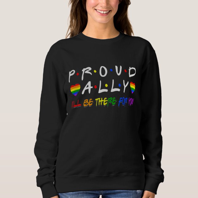 Lgbtq Black Pride Proud Ally Lesbisk Bi Trans T Shirt (Framsida)
