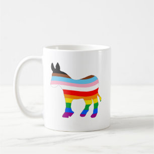 LGBTQ-demokrat Kaffemugg