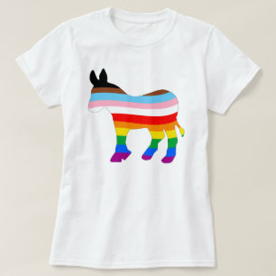 LGBTQ-demokrat T Shirt